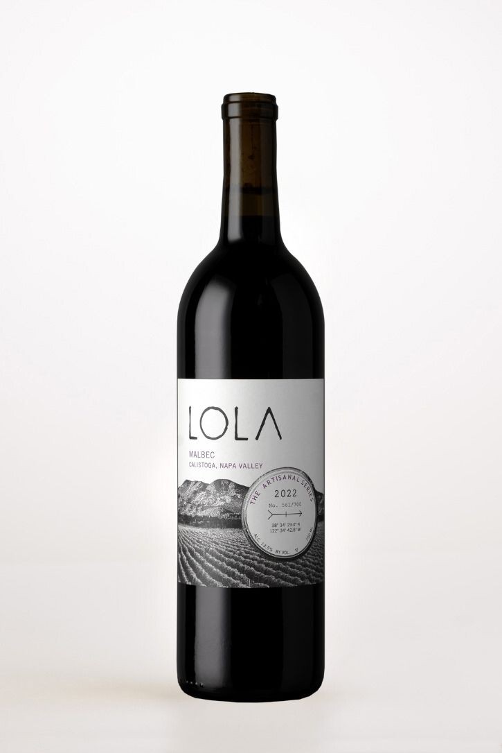 2022 LOLA Artisanal Series Calistoga Malbec